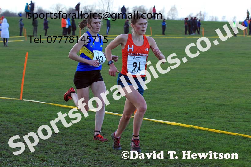 Senior womens 2022 Northern Cross Country Champs., Pontefract. Photo: David T. Hewitson/Sports for All Pics